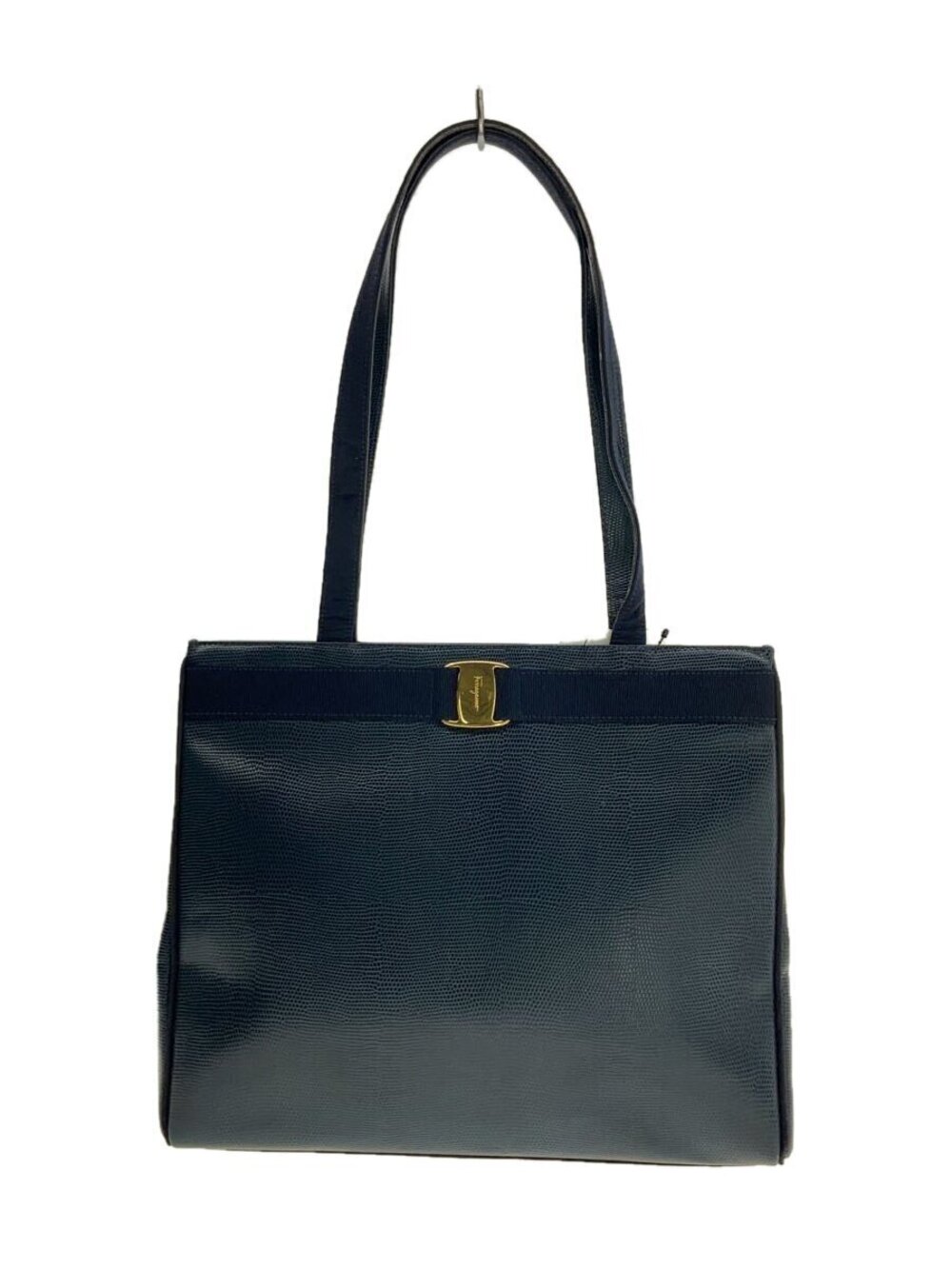 Salvatore Ferragamo Tote Bag Indigo Blue